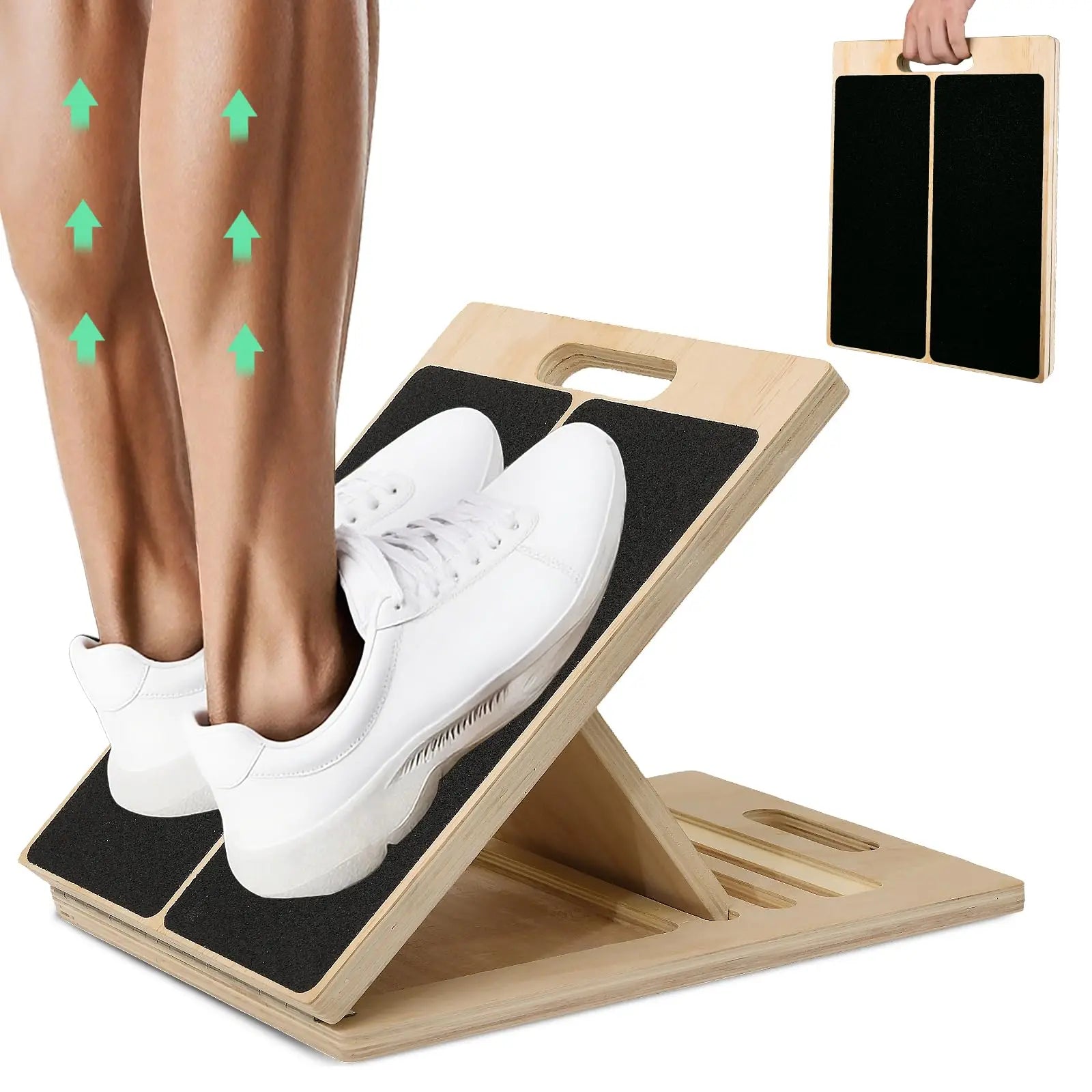Wood Slant Board Calf Stretcher