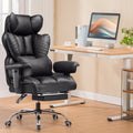 Ergonomic High-Back Office Chair with Footrest