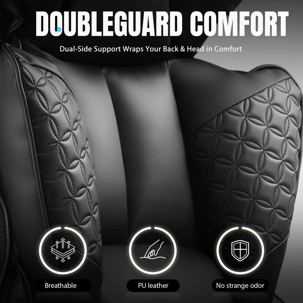 Ergonomic High-Back Office Chair with Footrest