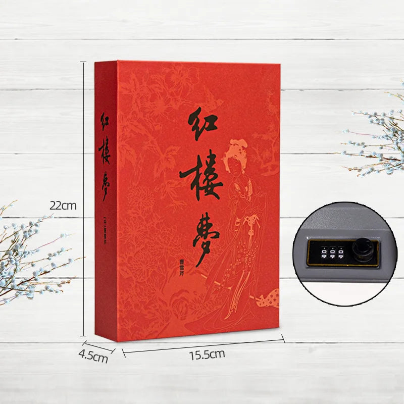Simulated Book Safe with Code Lock