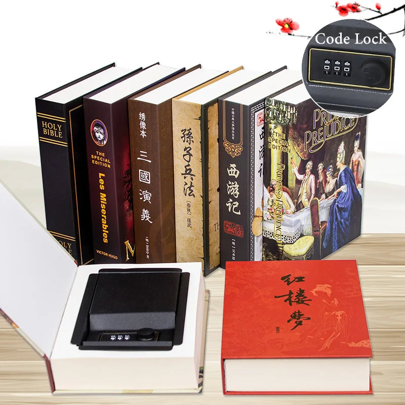Simulated Book Safe with Code Lock
