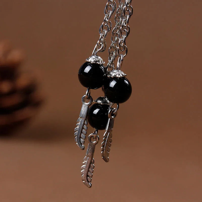 33-Bead Natural Stone Prayer Rosary Bracelet