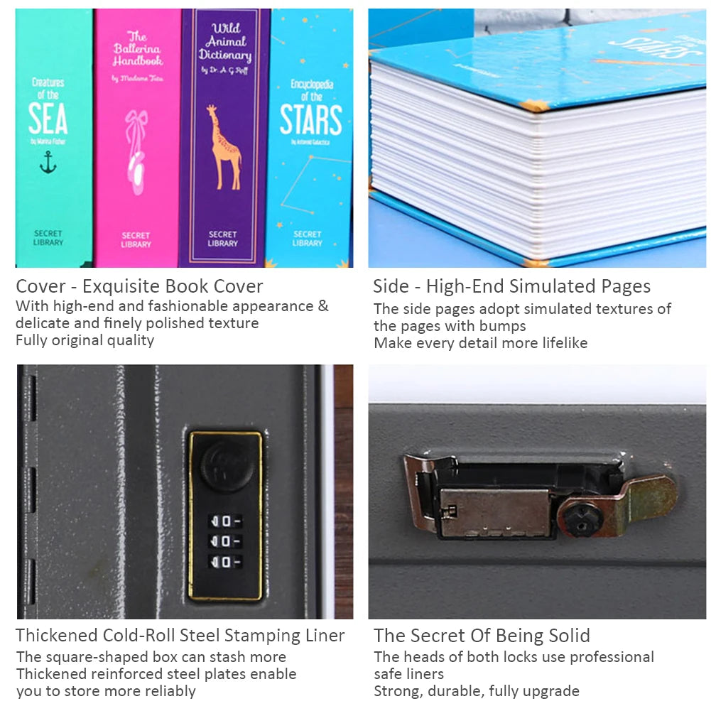 Mini Book-Style Storage Box