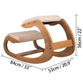 Ergonomic Kneeling Chair with Cushioned Seat