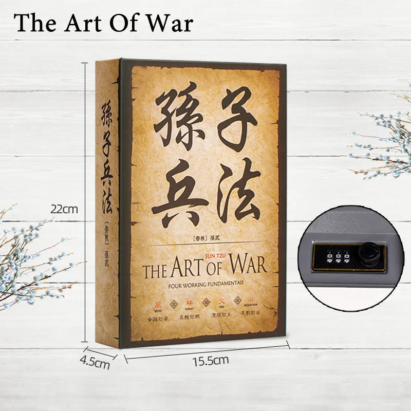 Simulated Book Safe with Code Lock