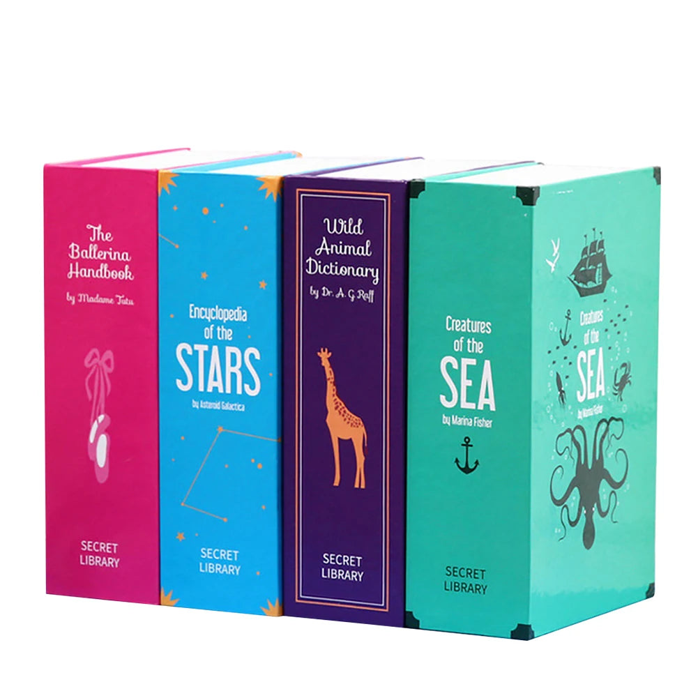 Mini Book-Style Storage Box