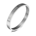 Stainless Steel Cross Cuff Bracelet