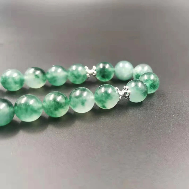 Green Beaded Tasbih Bracelet