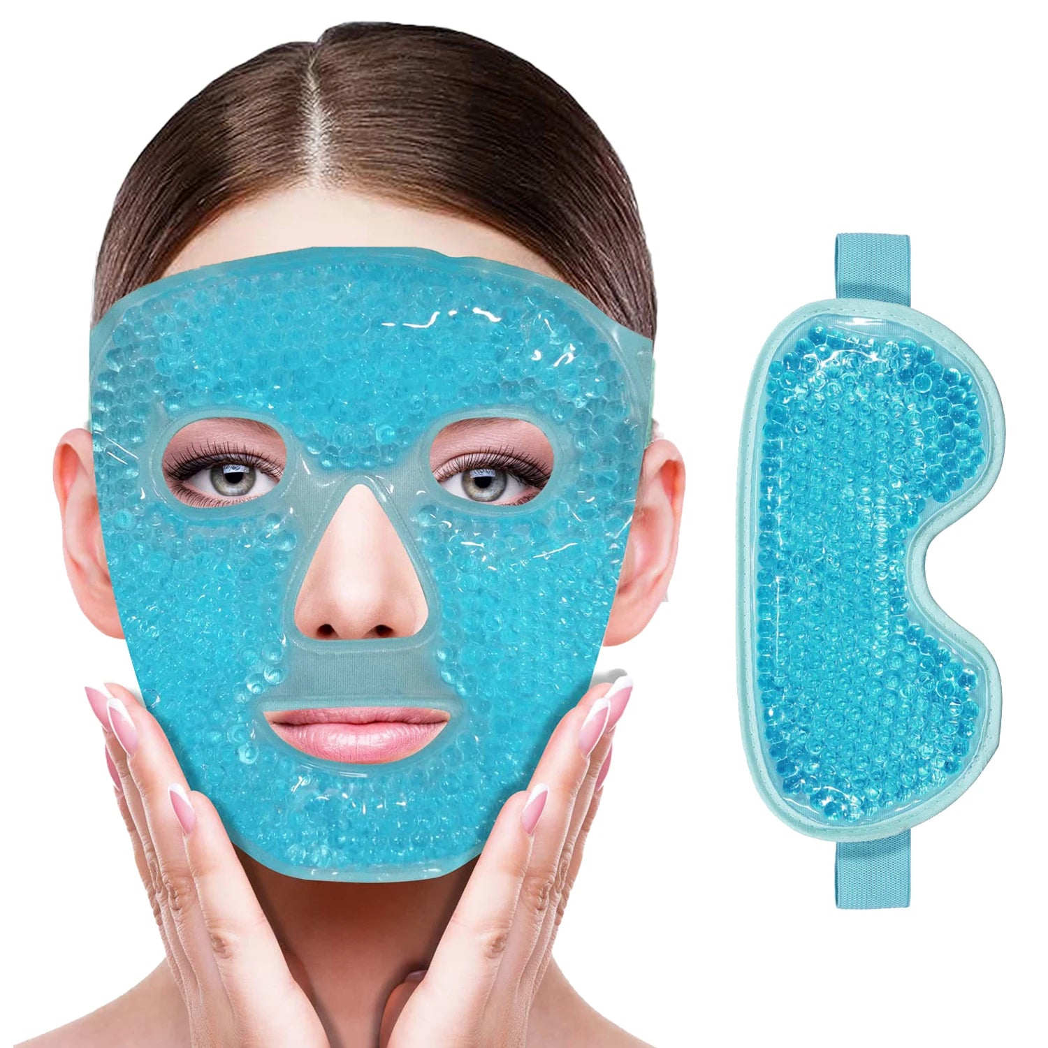 Reusable Cooling Gel Face Mask