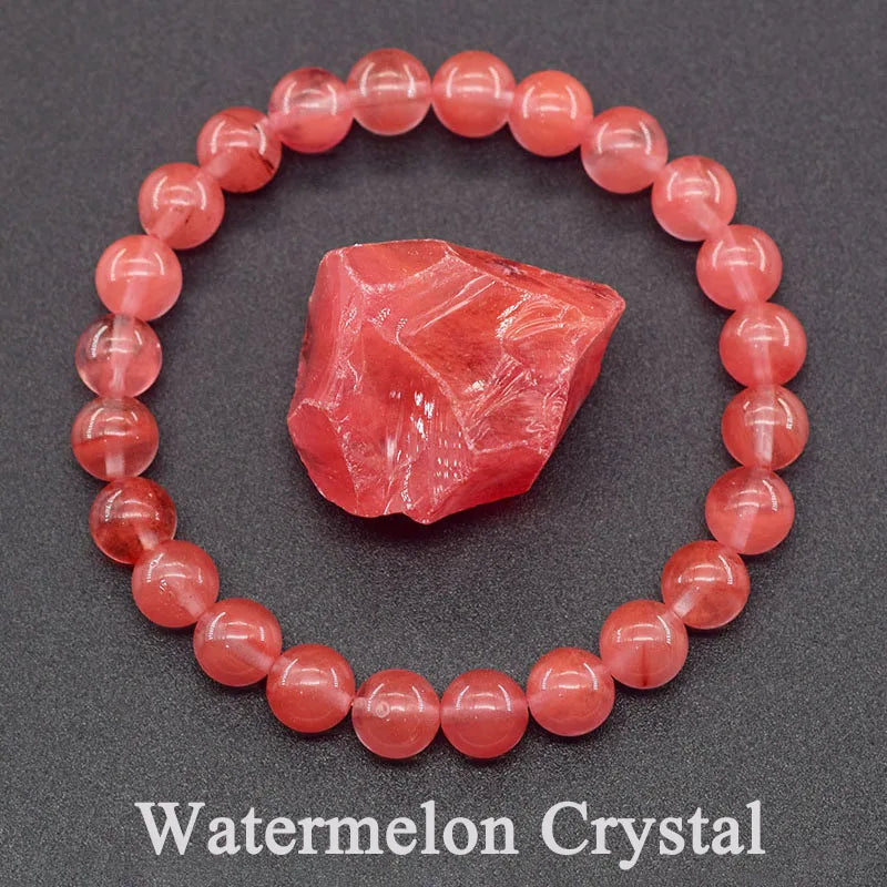 Natural Stone Bead Bracelet Collection