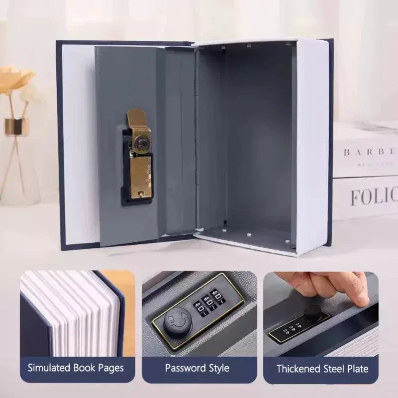 Book-Shaped Lock Box