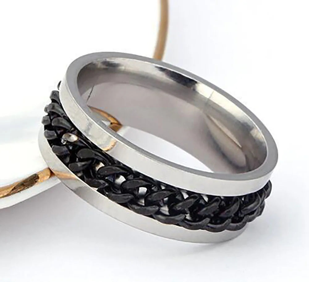 Stainless Steel Spinner Ring