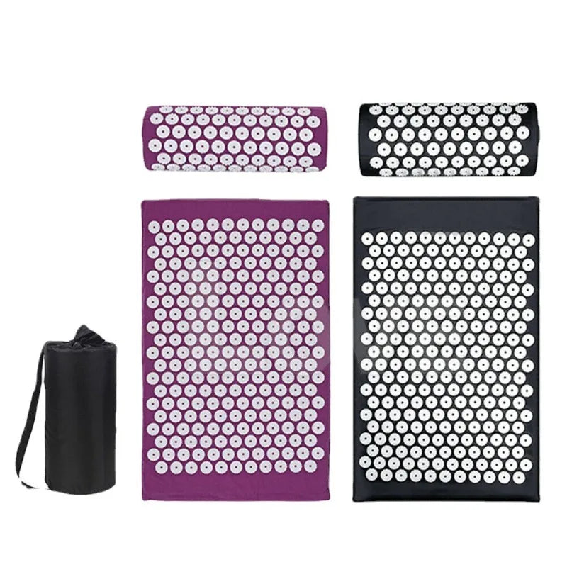 Acupressure Mat and Pillow Set