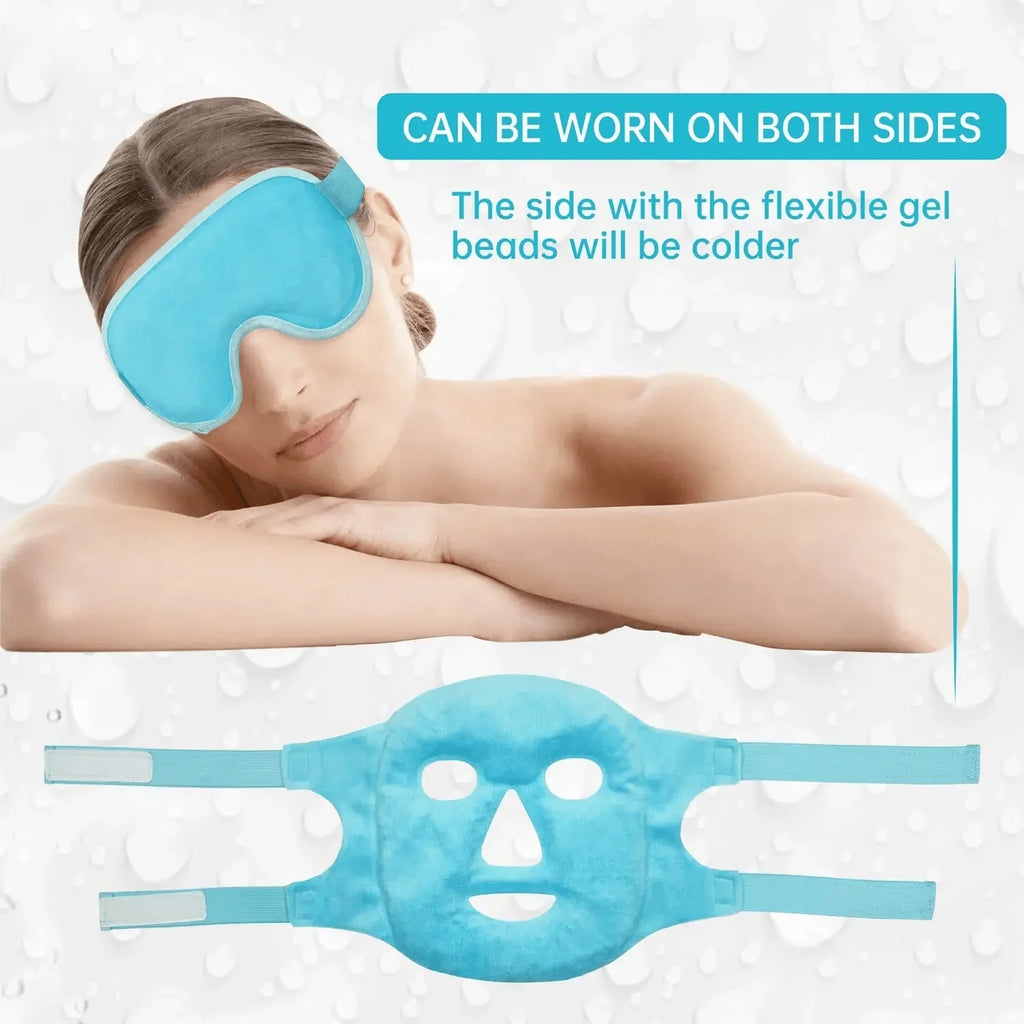 Reusable Cooling Gel Face Mask