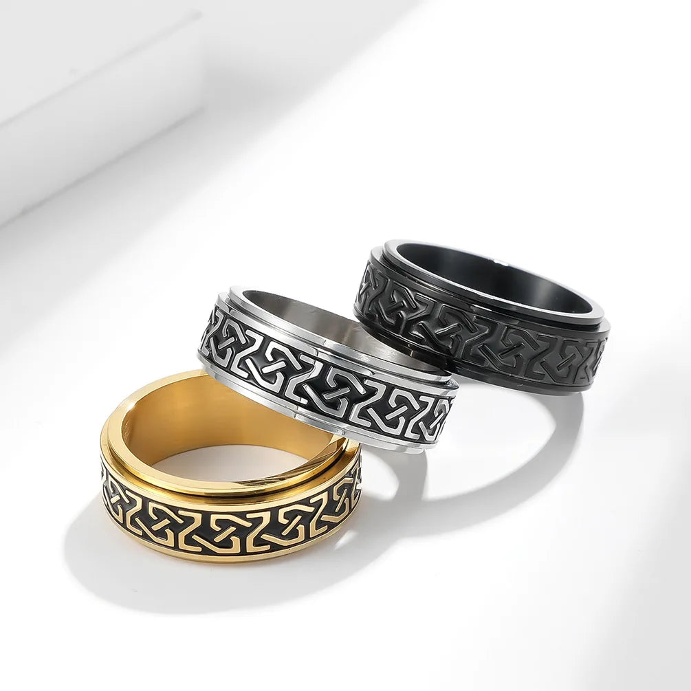Celtic Knot Spinner Ring