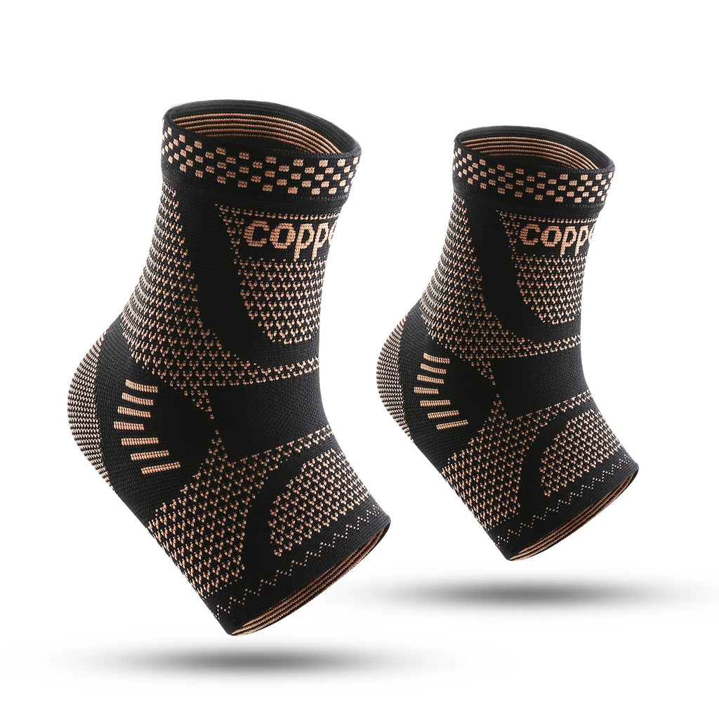 Copper-Infused Ankle Support Sleeve