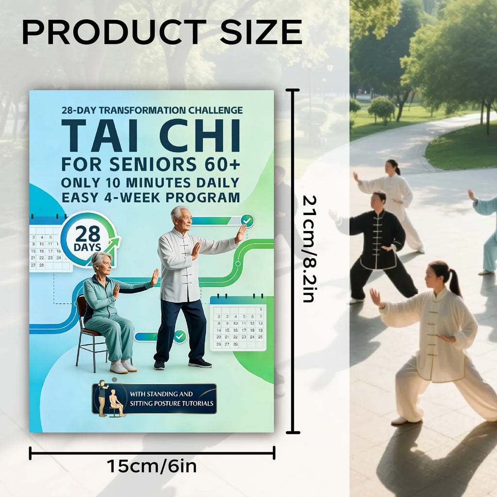 Tai Chi Manual: Strengthen Muscles, Protect Joints, Improve Balance, Prevent Falls.
