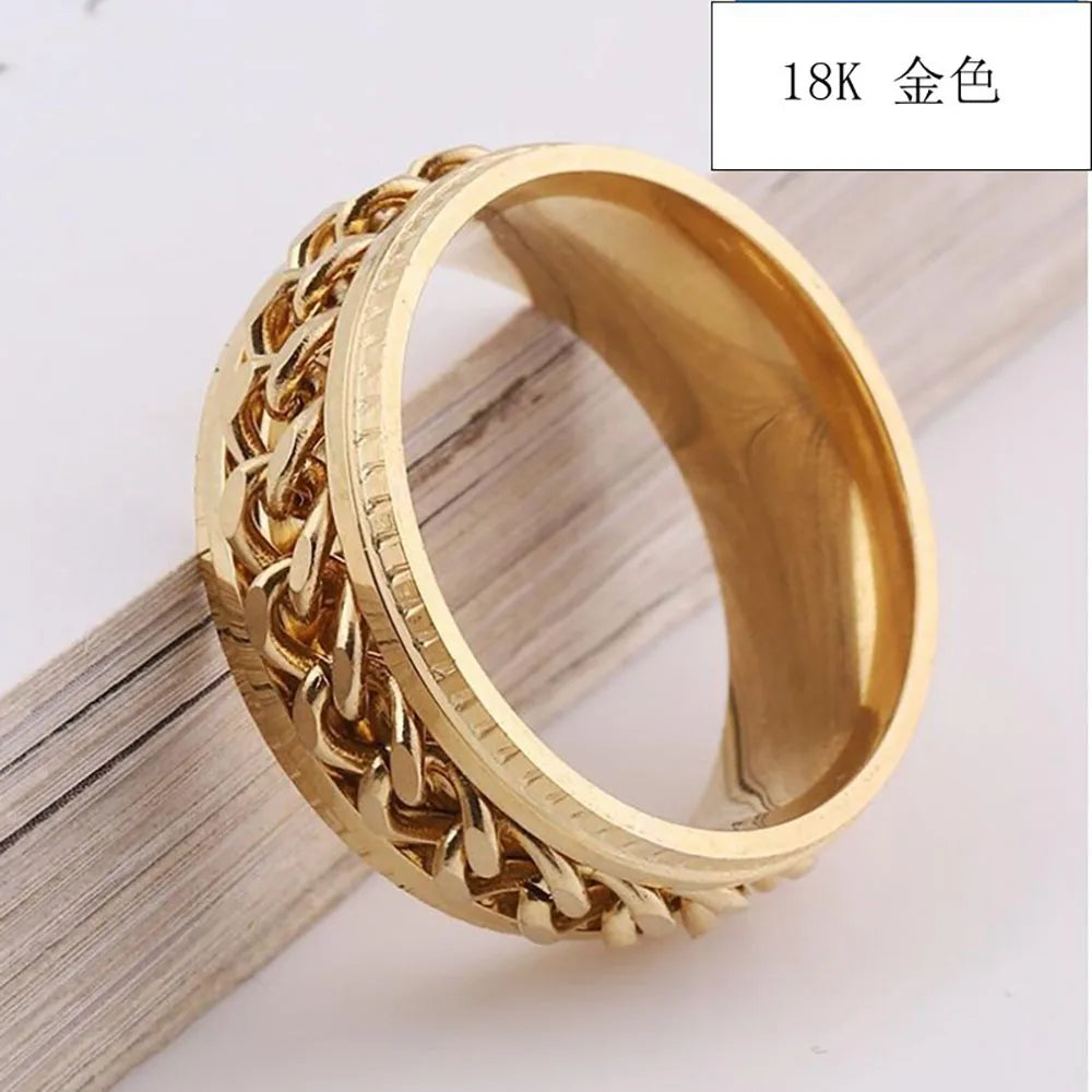 Stainless Steel Spinner Ring