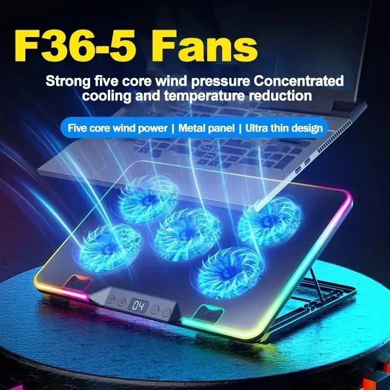 Adjustable Laptop Cooling Stand