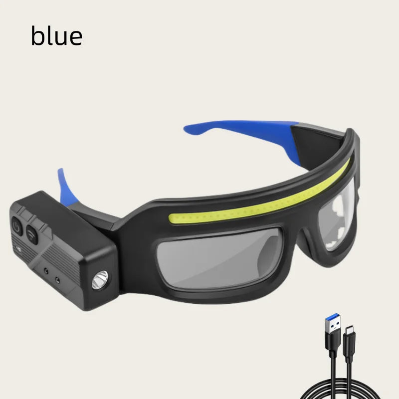 Rechargeable LED Headlamp Glasses