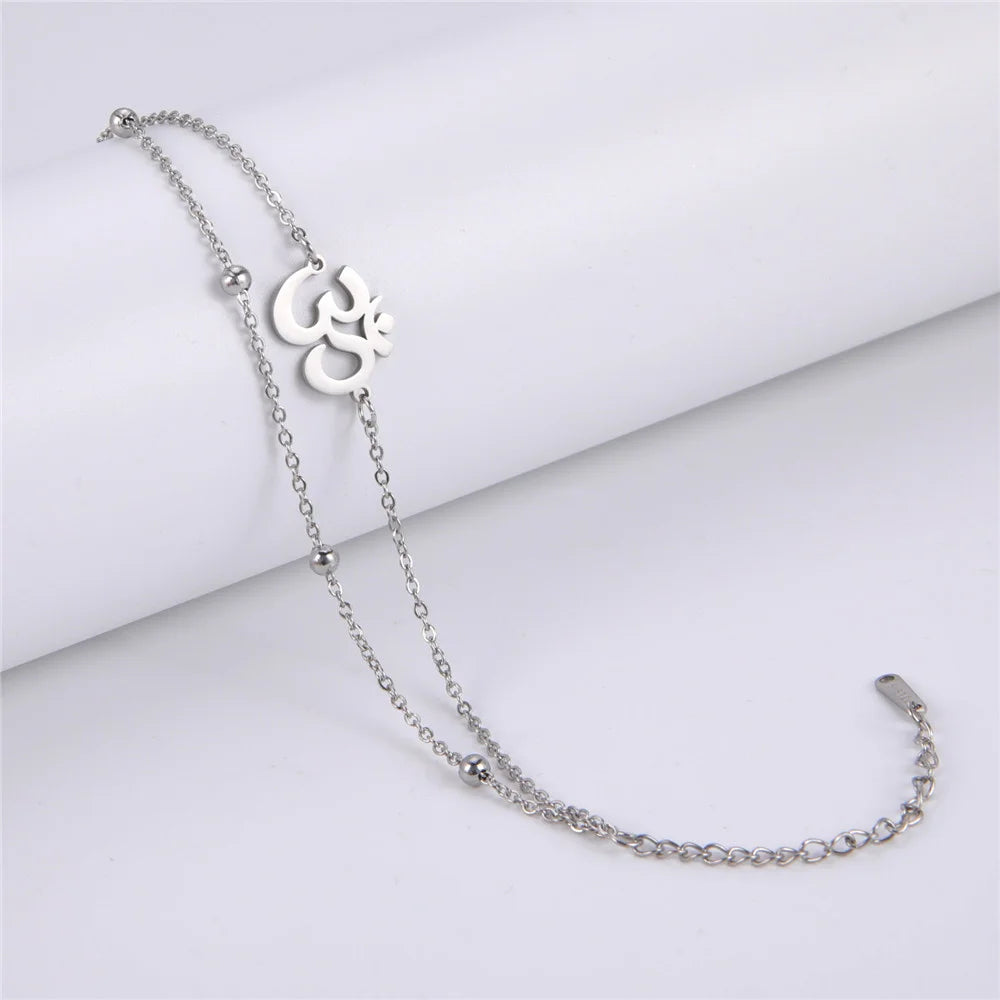 Stainless Steel OM Link Bracelet