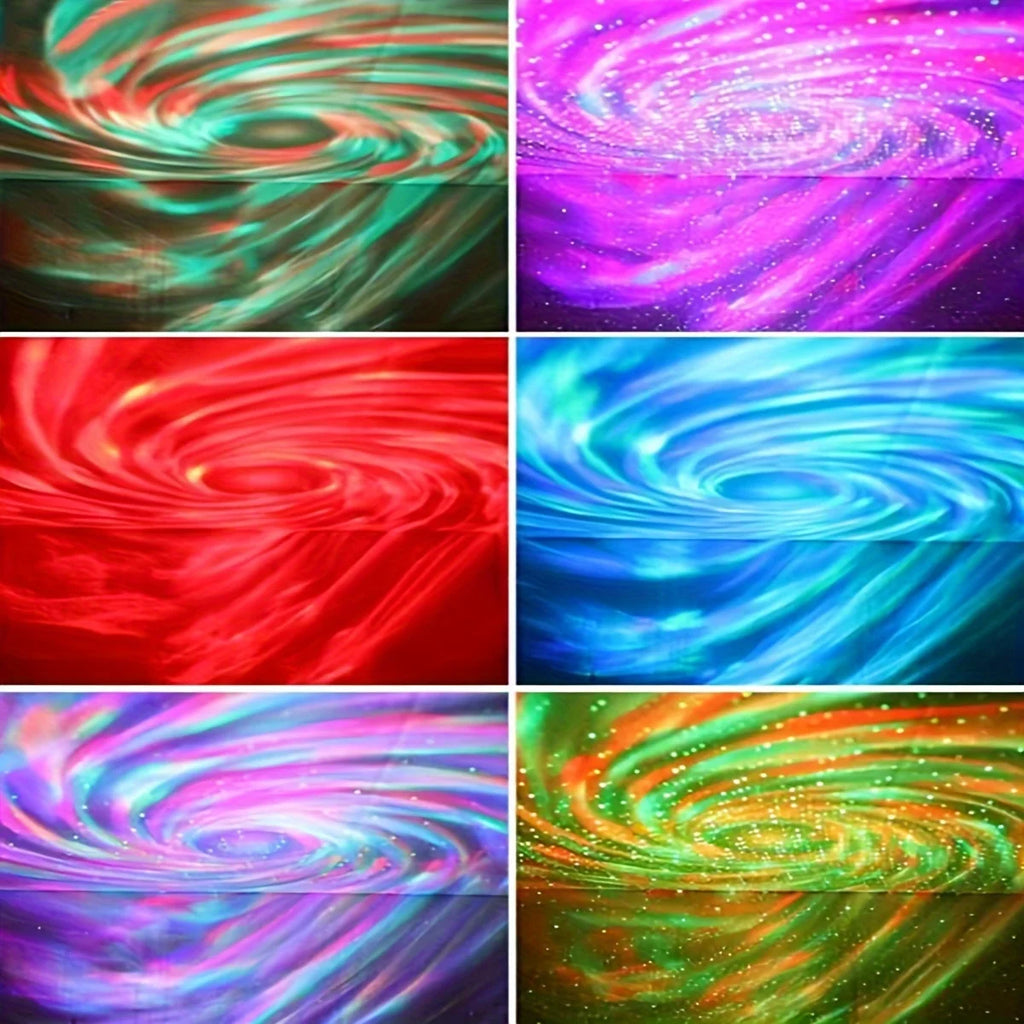 LED Galaxy Star Projector Night Light