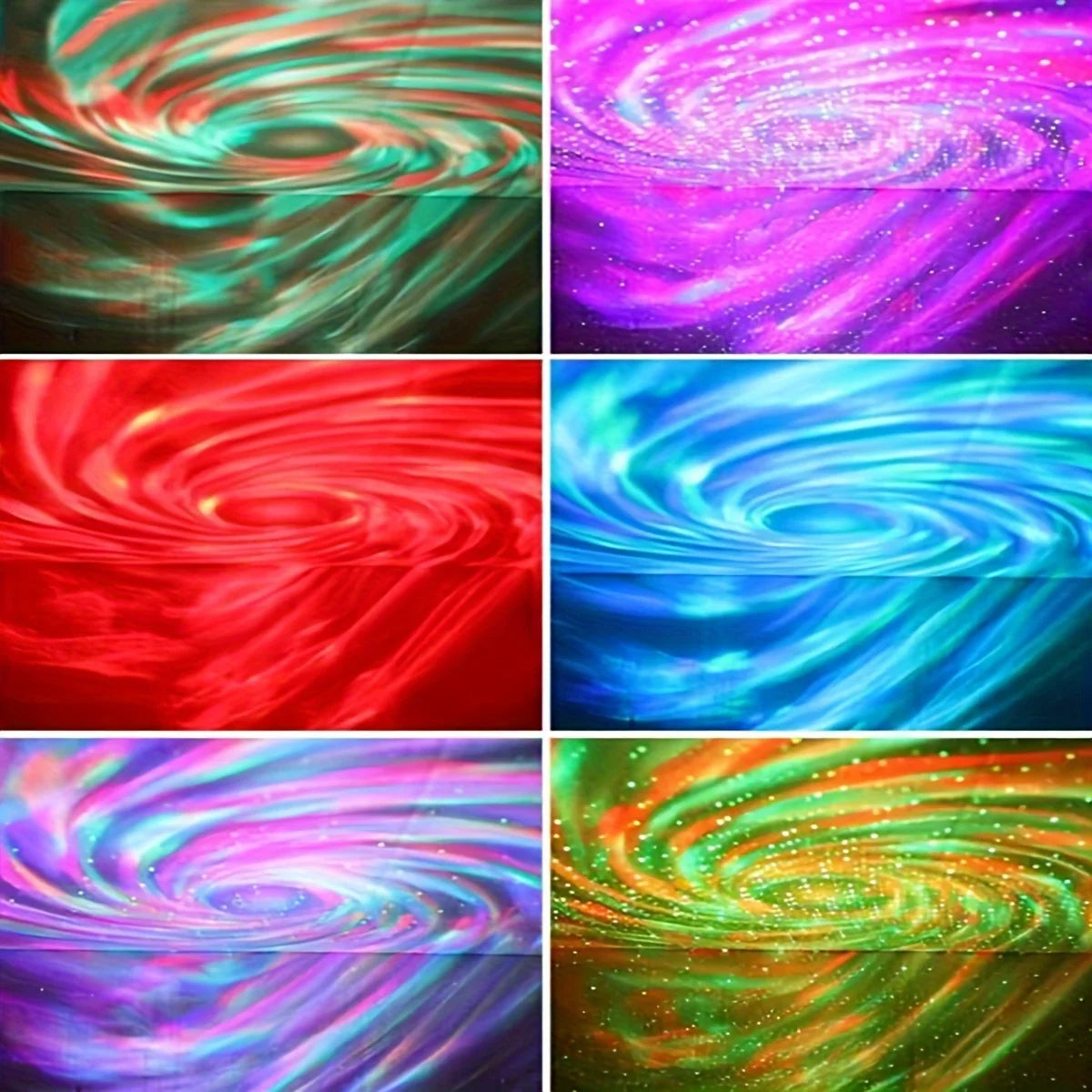 LED Galaxy Star Projector Night Light