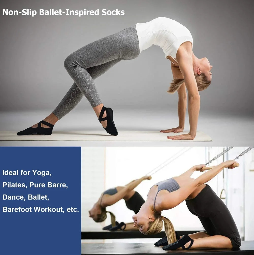 Non-Slip Yoga and Pilates Socks