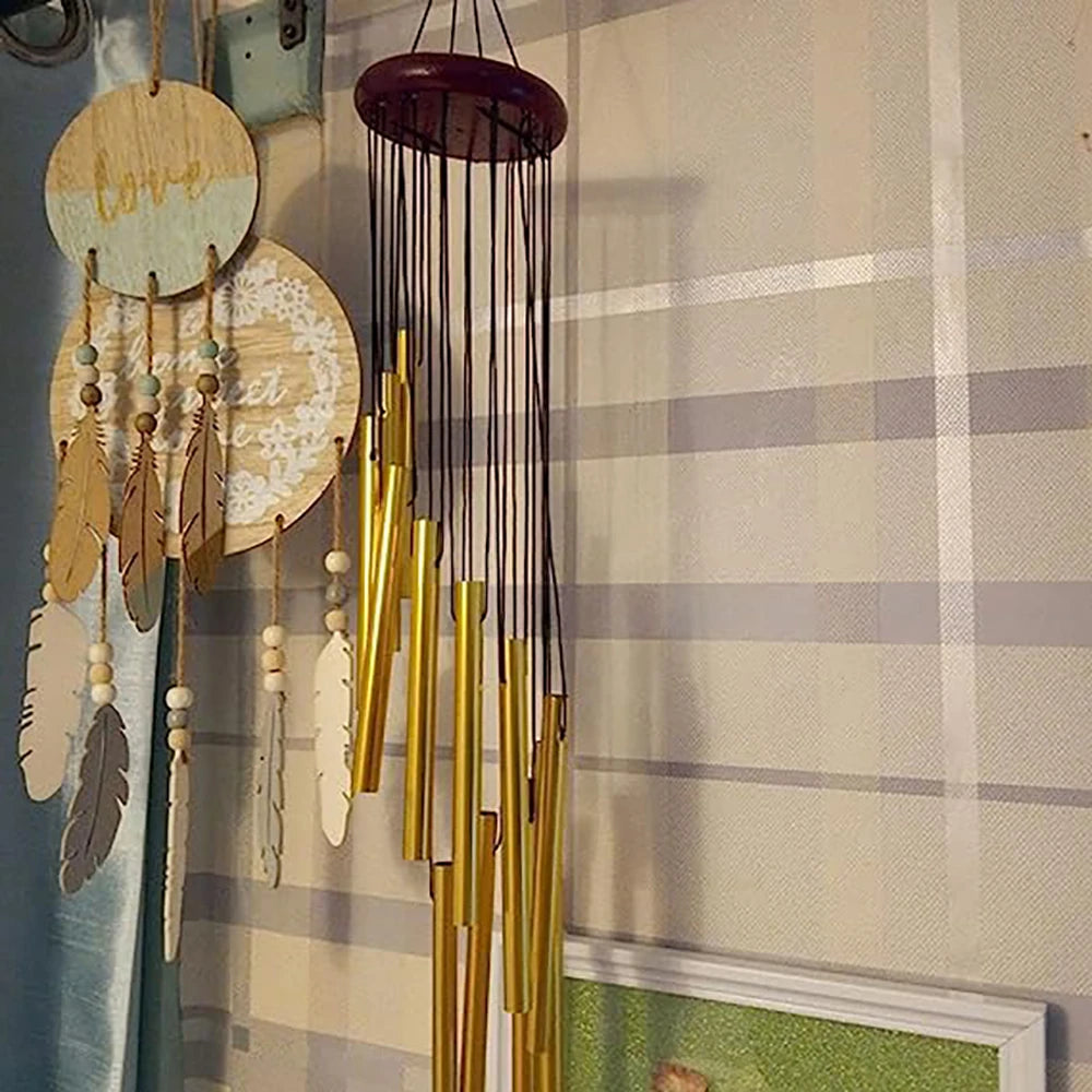 12-Tube Aluminum Alloy Wind Chimes