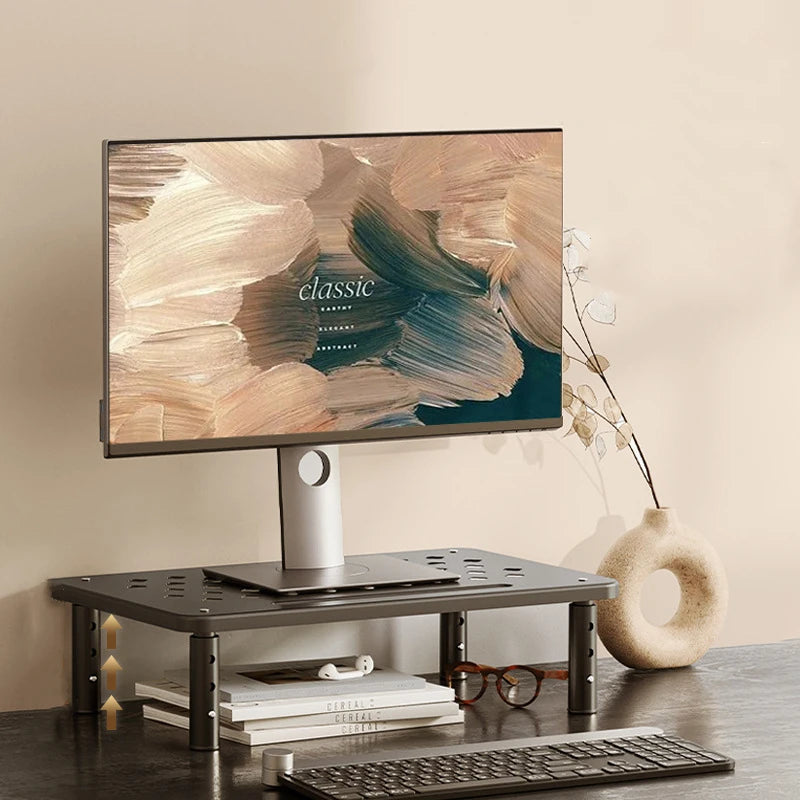 Adjustable Desk Monitor Stand