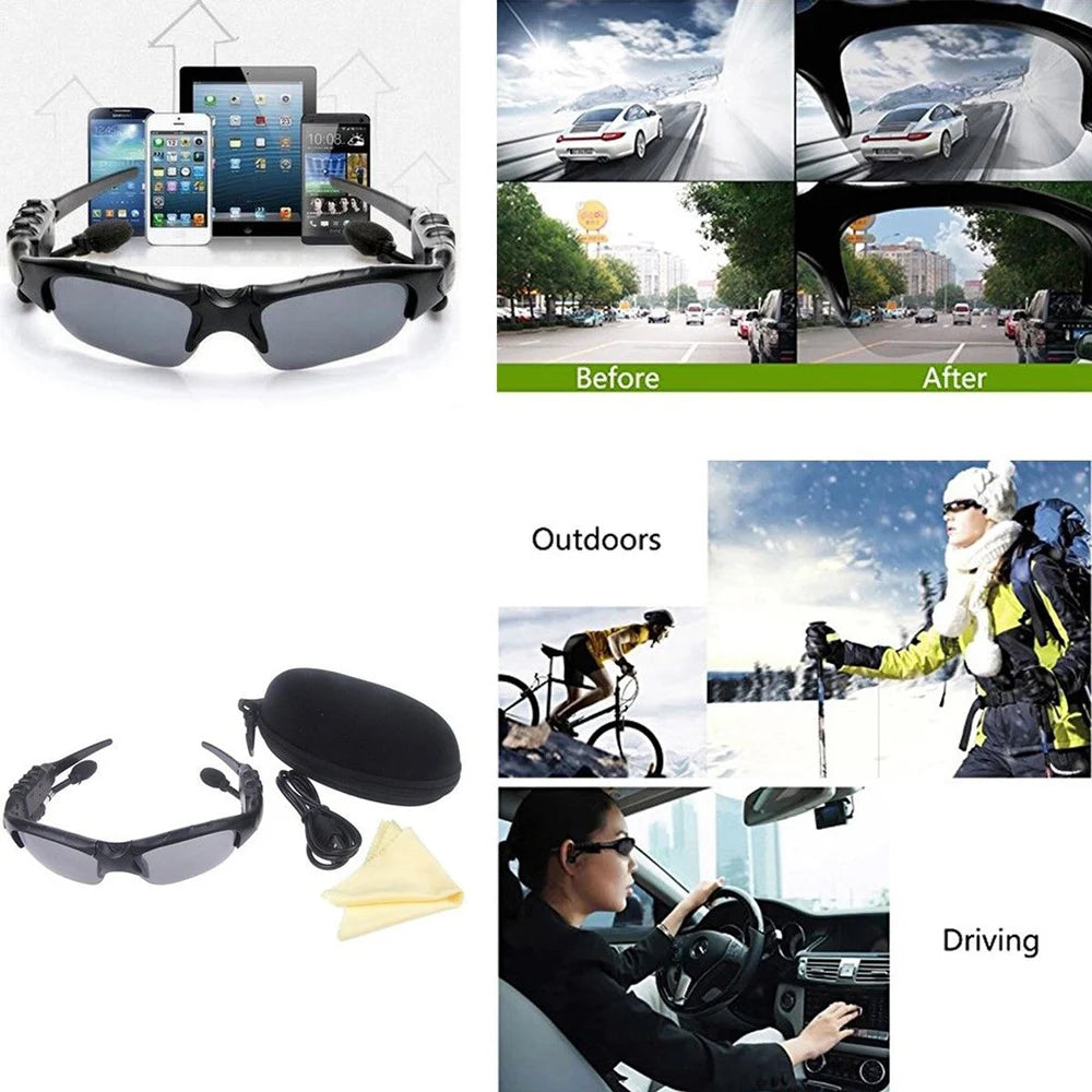 Bluetooth Smart Hiking Glasses