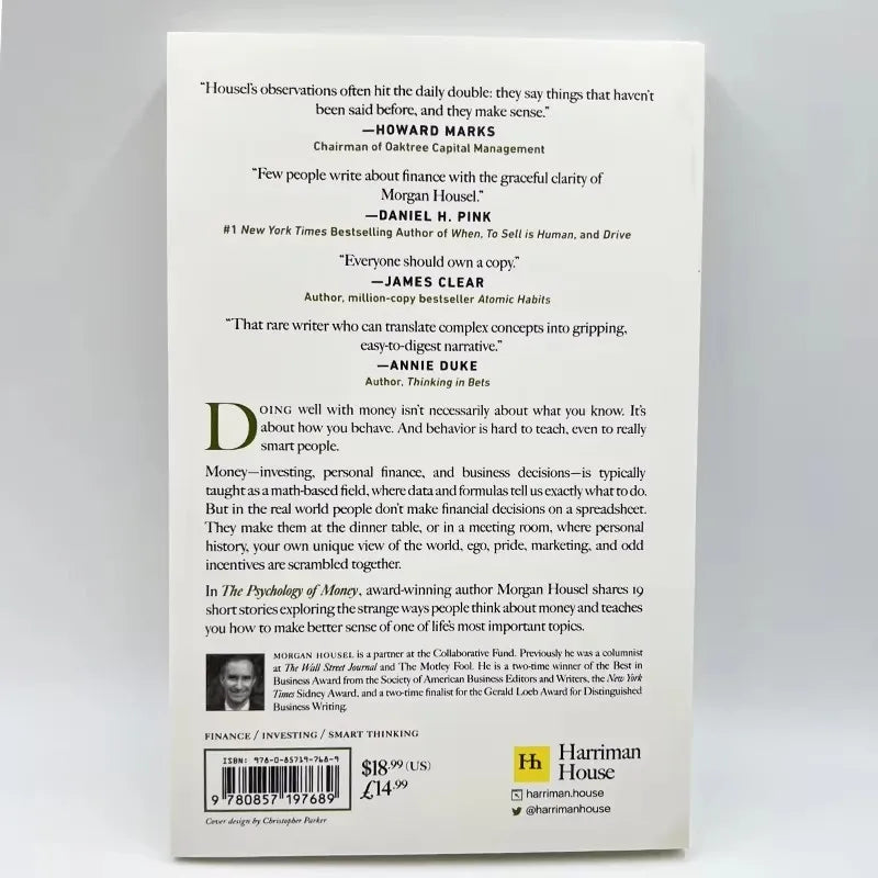The Psychology of Money: Timeless Lessons on Wealth, Greed, and Happiness