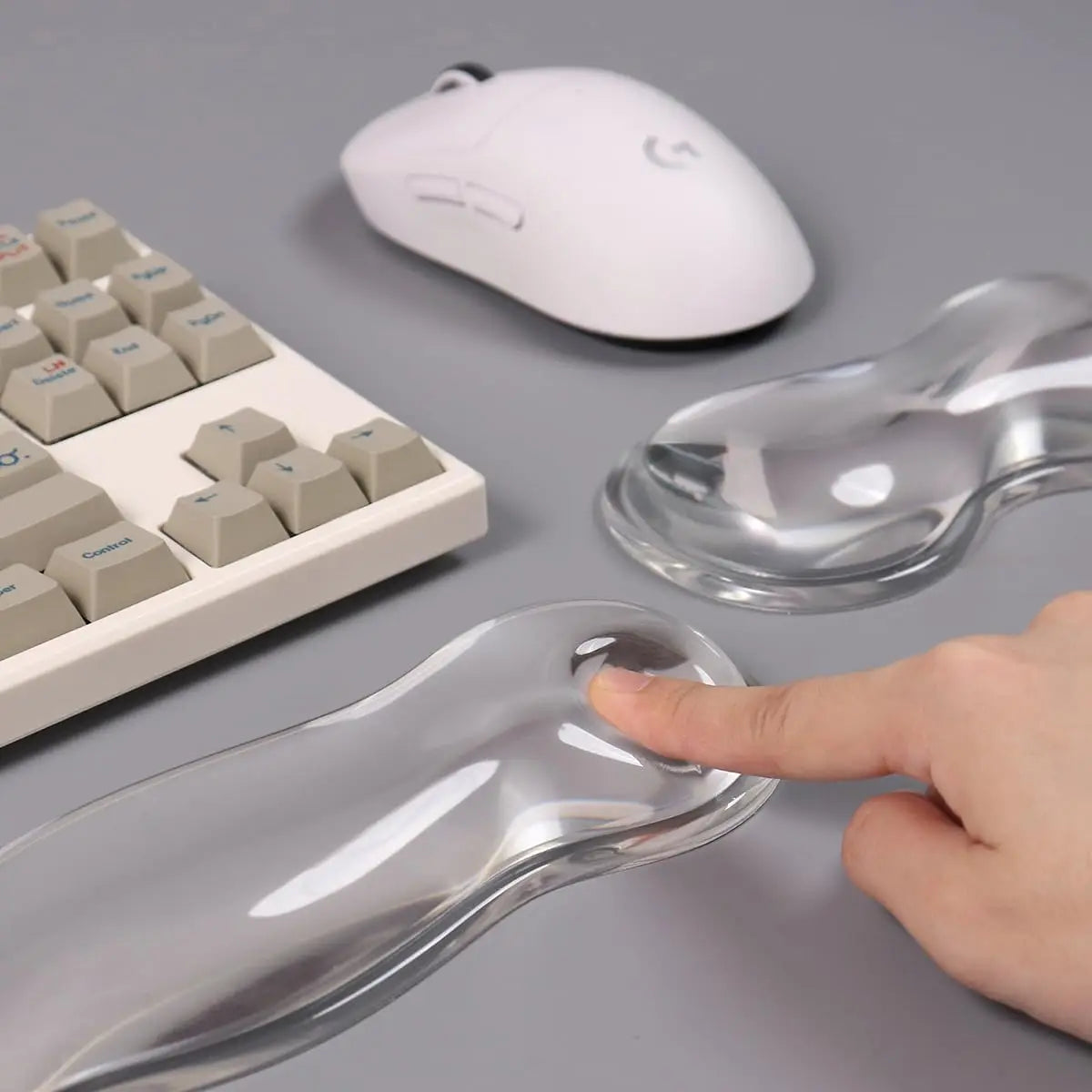 Silicone Keyboard and Mouse Wrist Rest