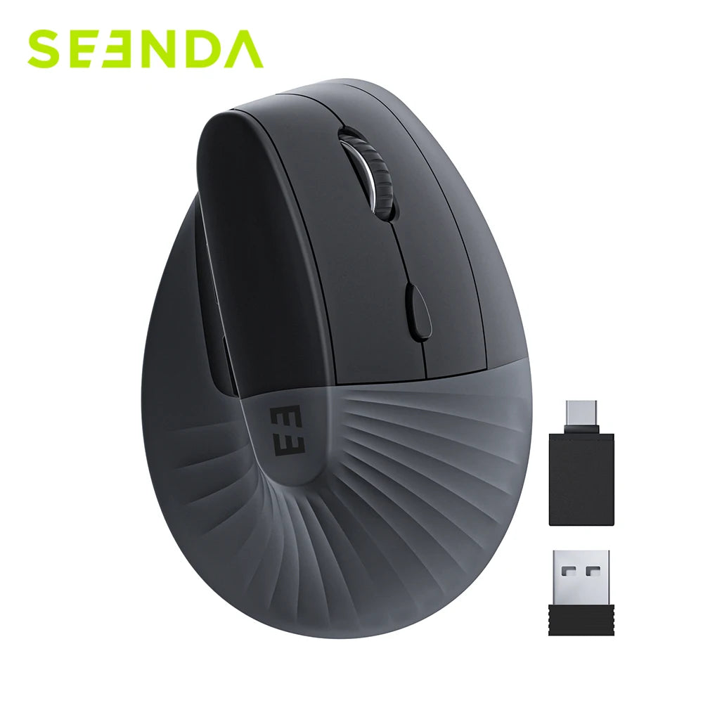 Seenda Rechargeable Vertical Wireless Mouse