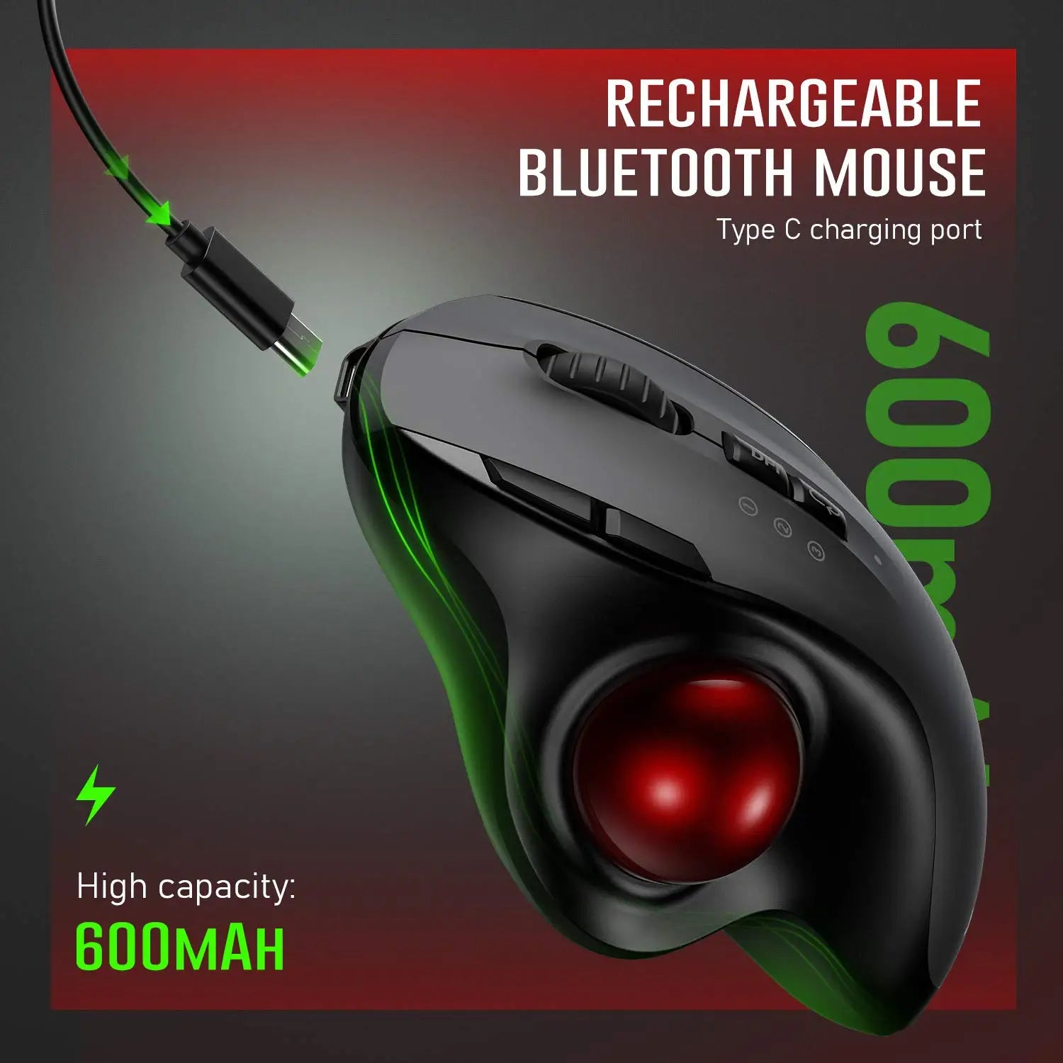 Seenda Trackball Wireless Mouse