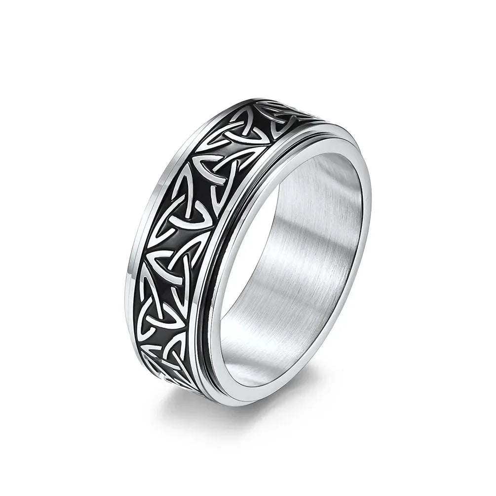 Celtic Knot Spinner Ring