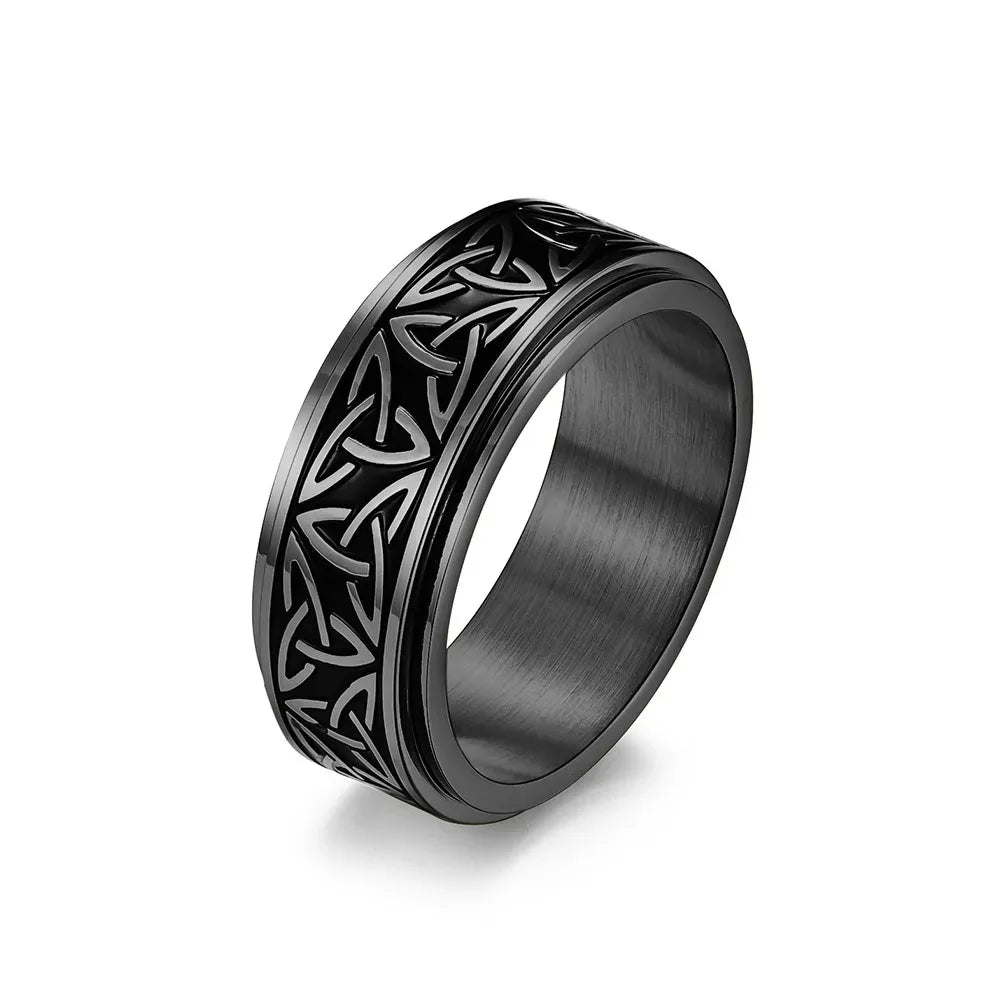 Celtic Knot Spinner Ring