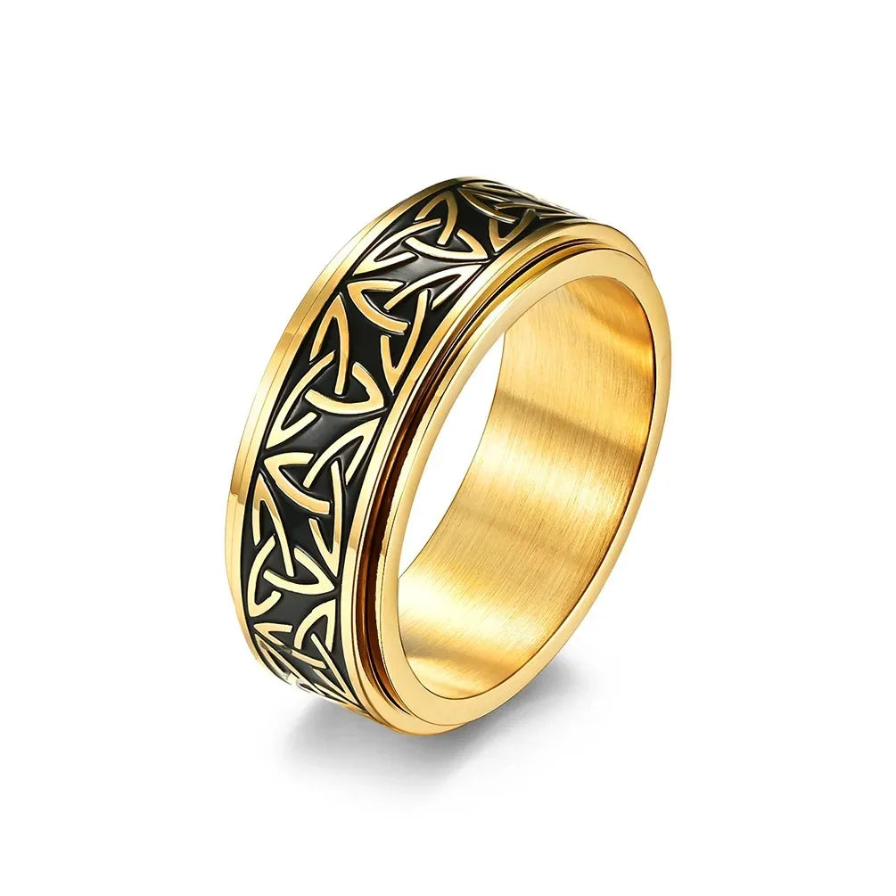 Celtic Knot Spinner Ring