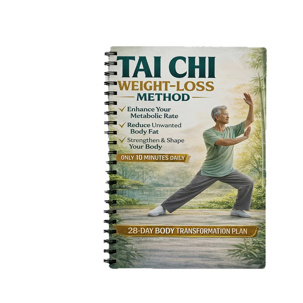 28-Day Tai Chi Challenge for Seniors: 10 Minutes Daily, Easy Walking Program.