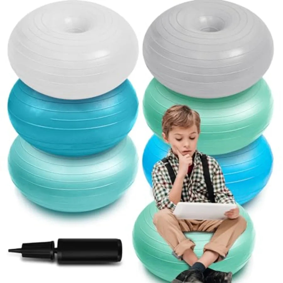 Set of 6 Flexible Yoga Ball Chairs