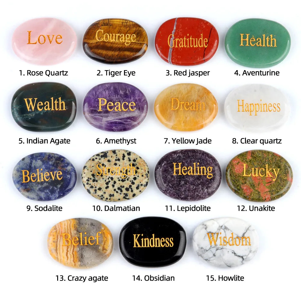 Natural Crystal Stone Decor Pieces