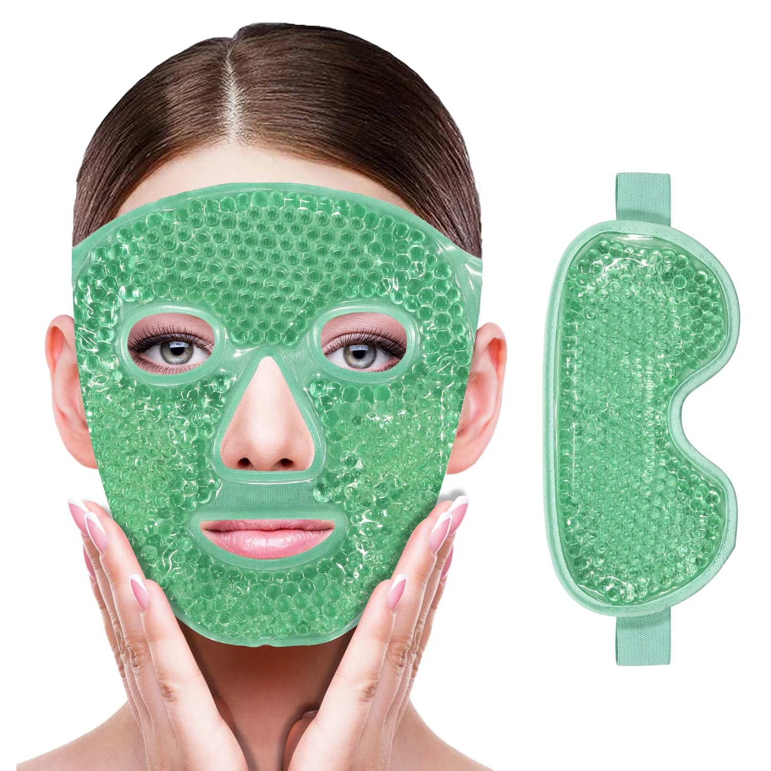 Reusable Cooling Gel Face Mask