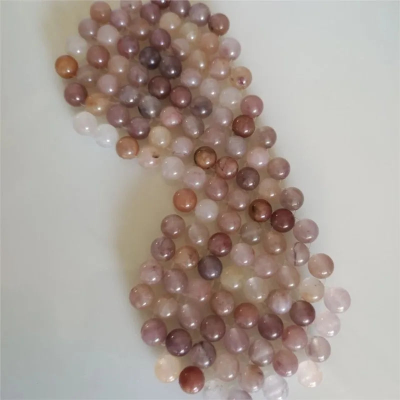 Natural Jade Eye Mask Healing Stone Woven Bead Eye Shade Cold Compress Massage Relieve Eye Fatigue Sleep Aid Eye Care Tools