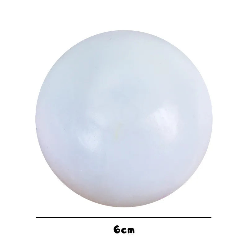 Grape Stress Ball: Shapeable, Noisy, Soothing Toy for Desktop Relief and Gifts.