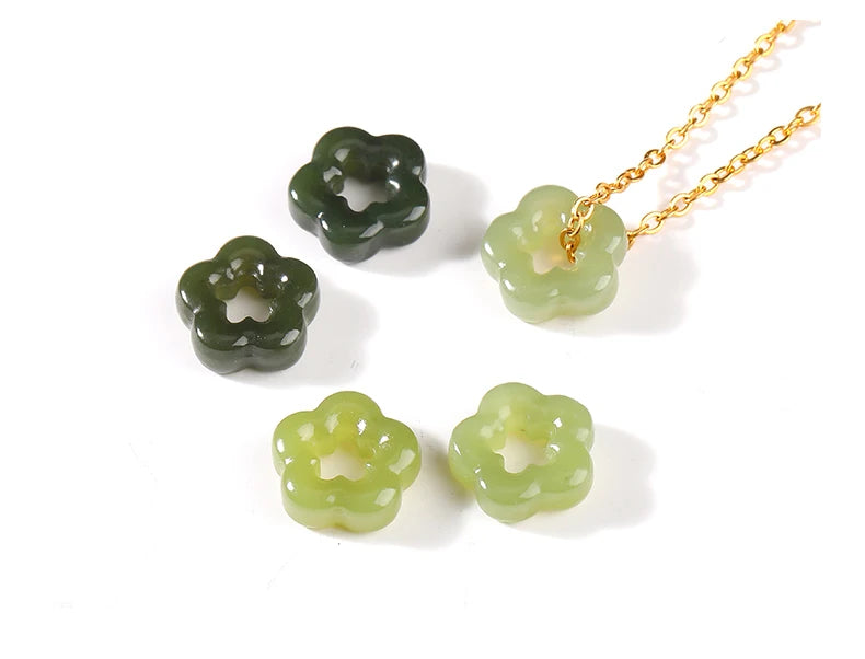 Natural Hetian Jade Pixiu Buddha Bead