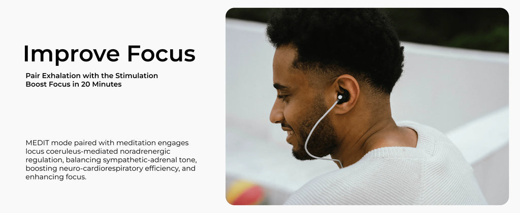 Vagus Nerve Stimulator for Better  Sleep, Calm, Meditation and Drug-free Intervention for Headache