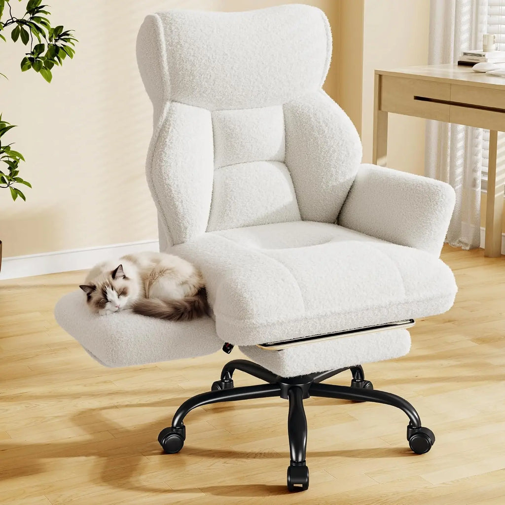 Big and Tall Ergonomic Office Chair with Footrest