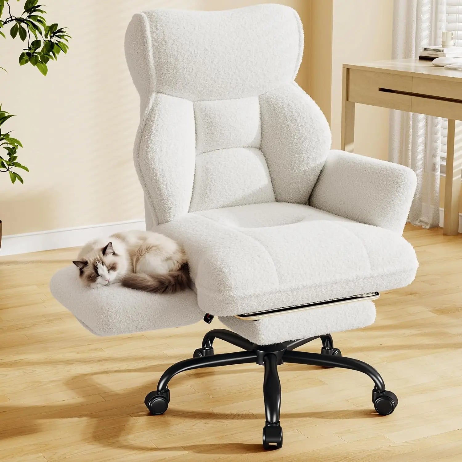 Big and Tall Ergonomic Office Chair with Footrest