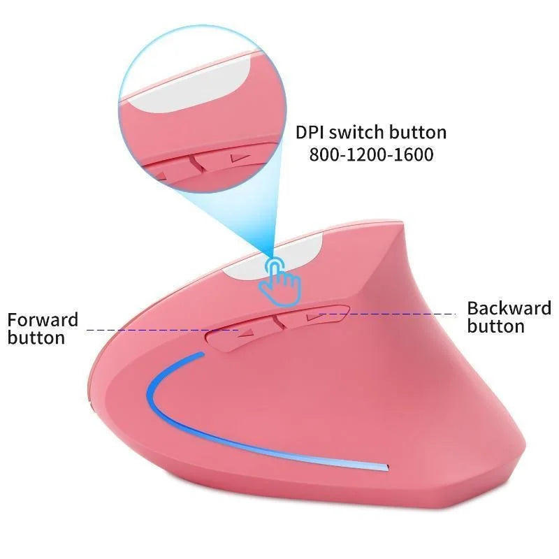 Wireless Ergonomic Vertical Mouse