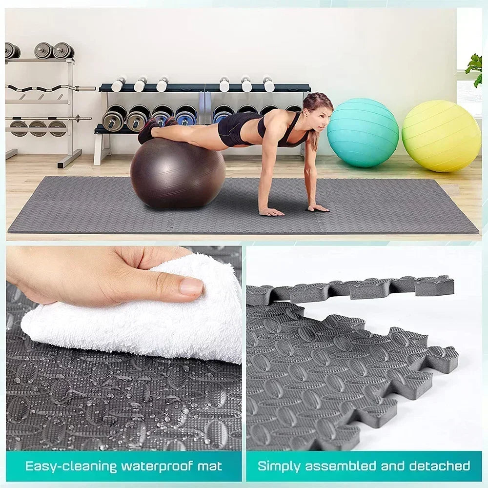 Interlocking EVA Foam Fitness Mat Tiles